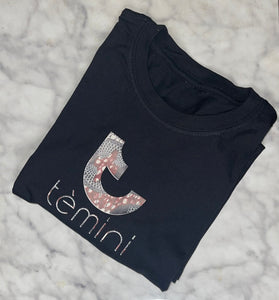 Temini Ankara Logo T-Shirt (Black)